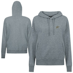 Dallas Stars Levelwear Women's Adorn Copper Hoodie Gray
