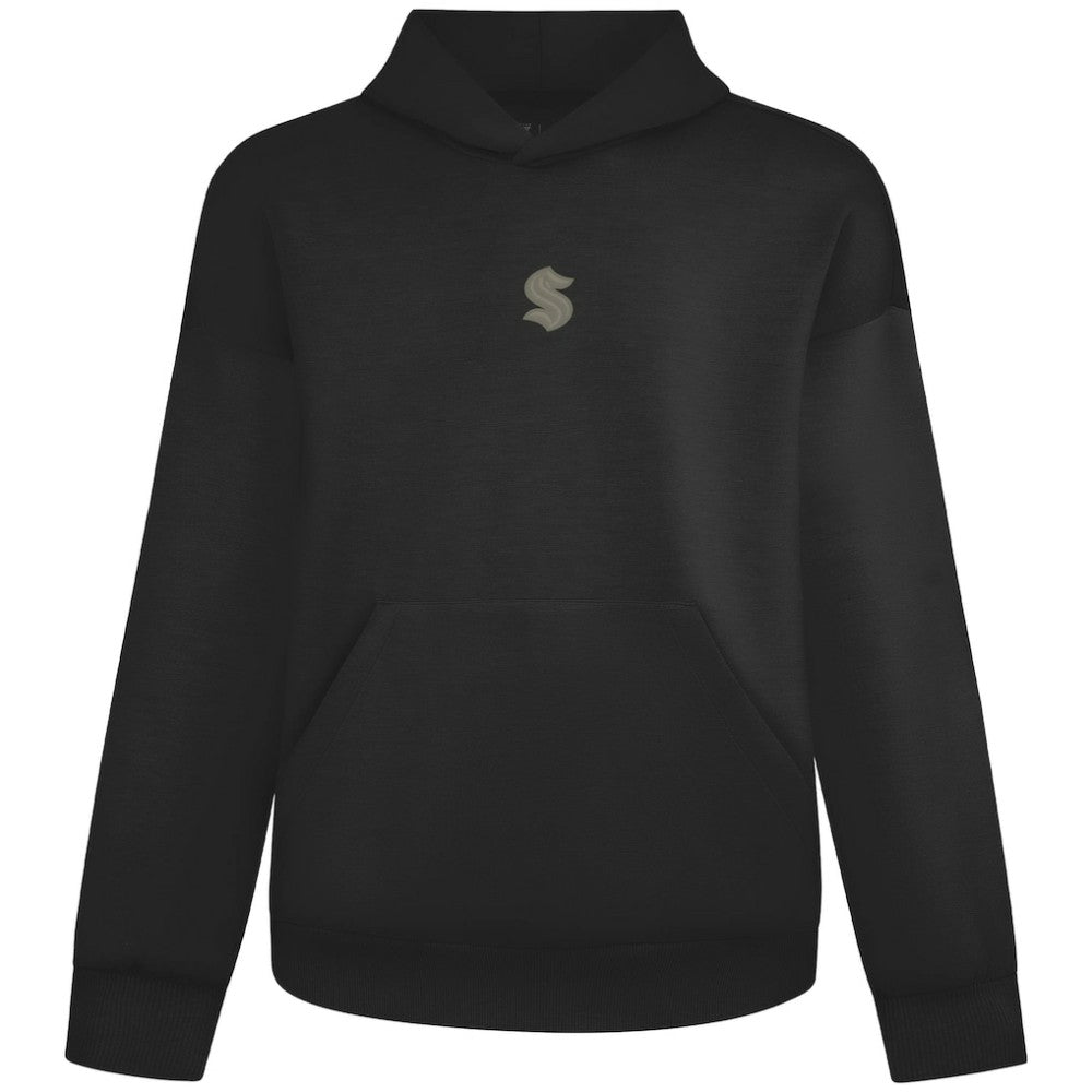 Seattle Kraken Levelwear Luxe Signature Copper Hoodie Black