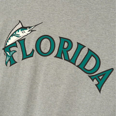 Florida Marlins Fear of God x MLB 90's Fit T-Shirt - Heather Gray