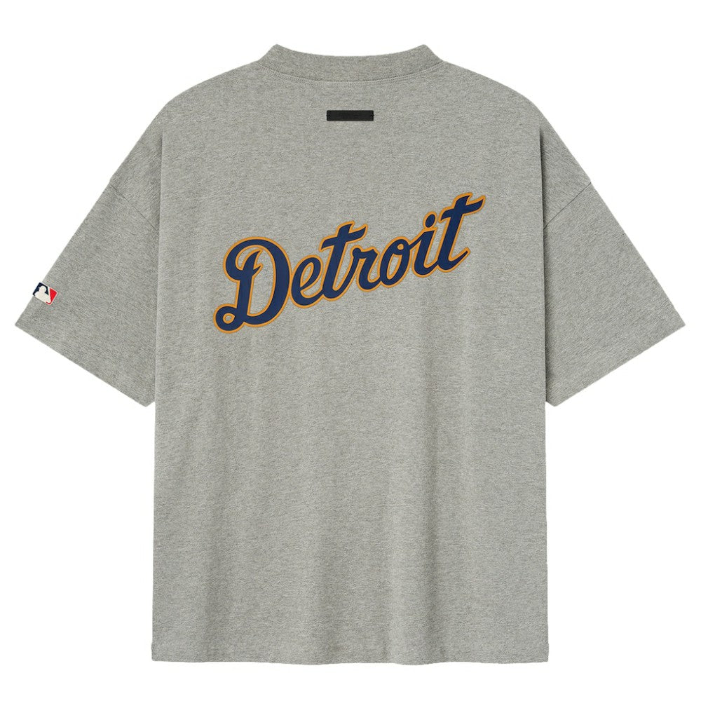Detroit Tigers Fear of God x MLB 90's Fit T-Shirt - Heather Gray