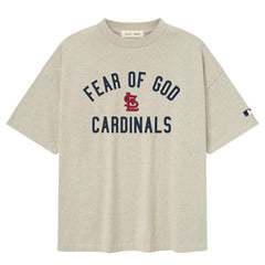 St. Louis Cardinals Fear of God x MLB 90's Fit T-Shirt - Homestead Heather Gray
