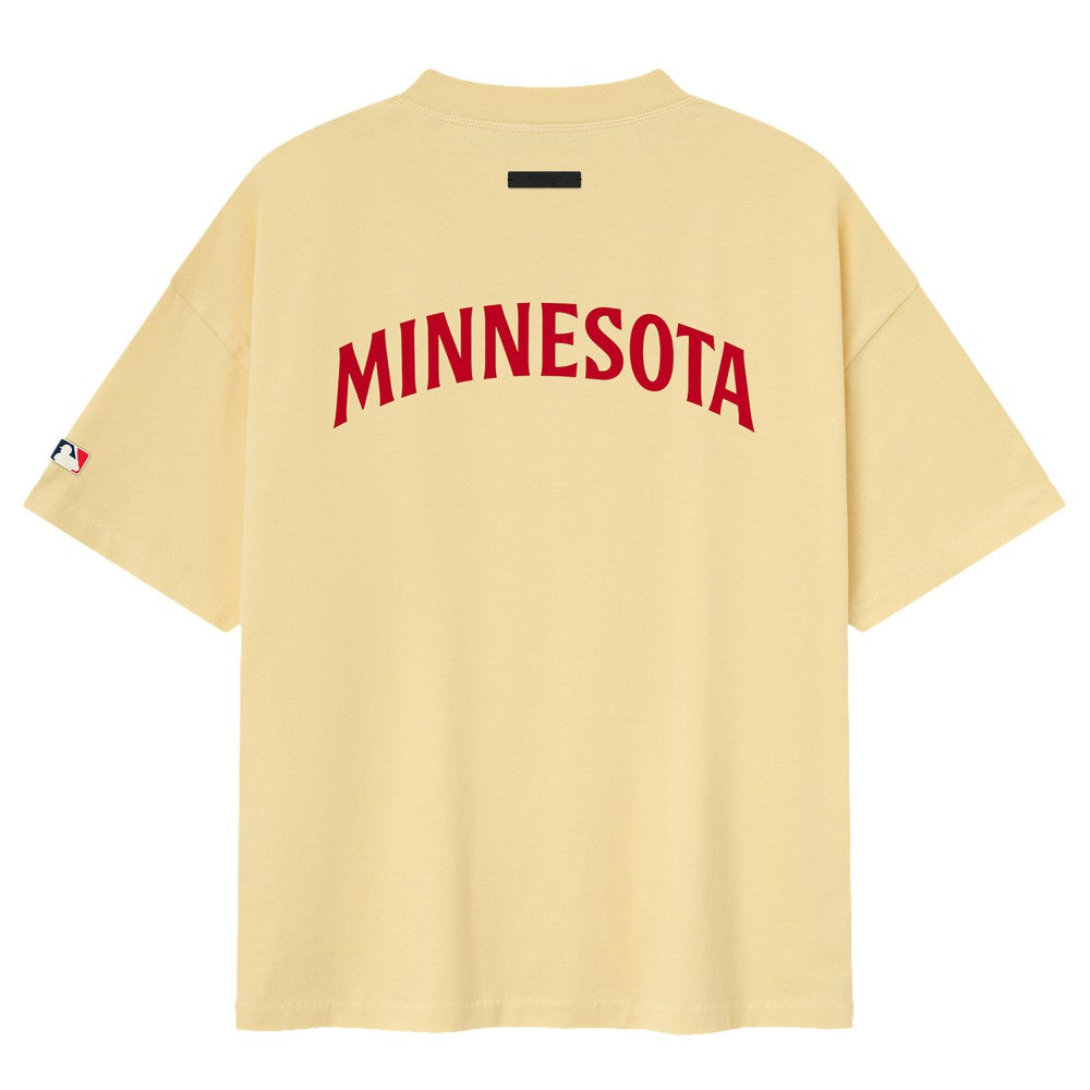Minnesota Twins Fear of God x MLB 90's Fit T-Shirt - Yellow