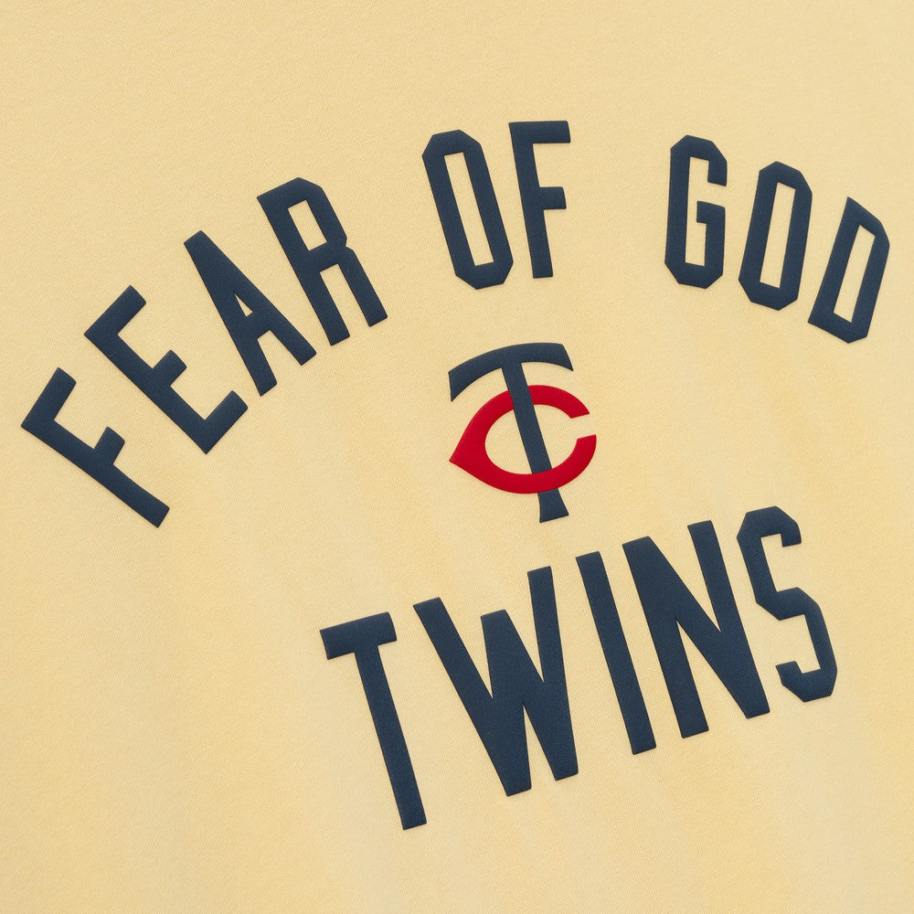 Minnesota Twins Fear of God x MLB 90's Fit T-Shirt - Yellow