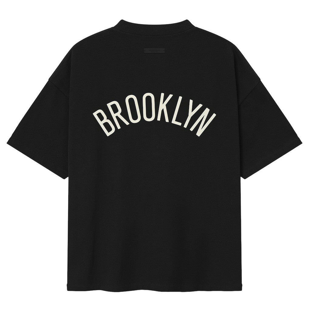 Brooklyn Nets Fear of God x NBA Classic Fit T-Shirt - Black online