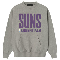 Phoenix Suns Fear of God x NBA Sport Fit Sweatshirt - Heather Gray outlet