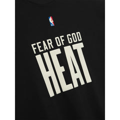 Miami Heat Fear of God x NBA Unisex 90s T-Shirt - Heather Black shop