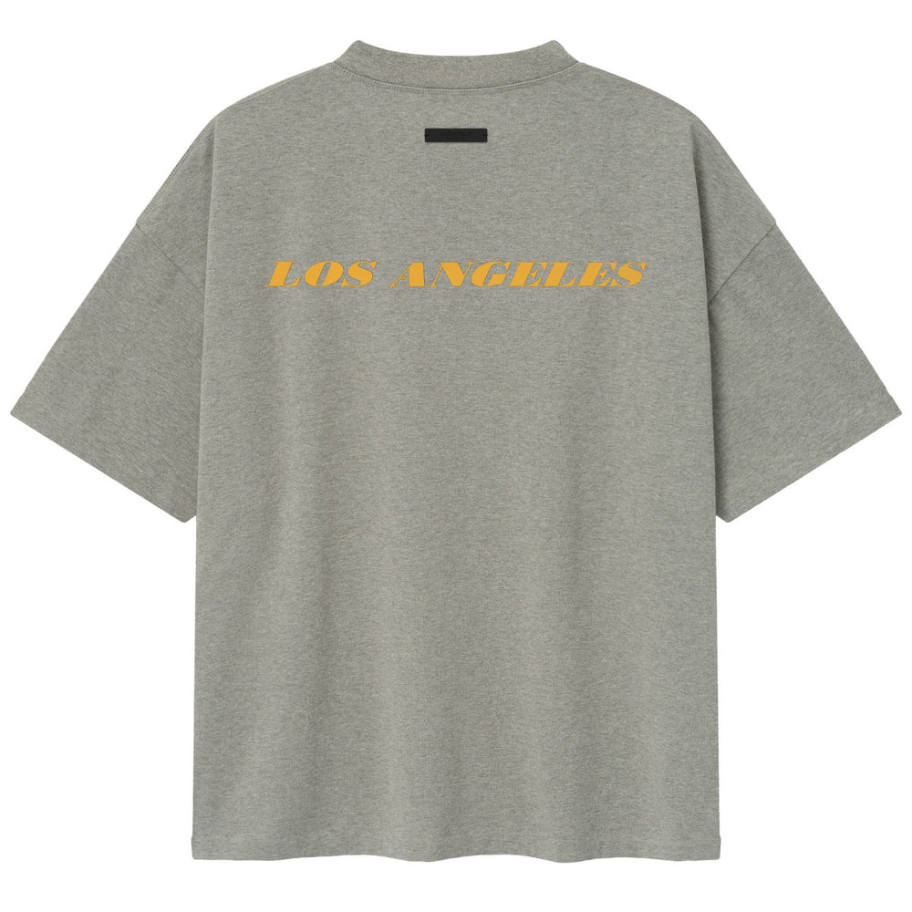 Los Angeles Lakers Fear of God x NBA Unisex 90s T-Shirt - Heather Gray outlet