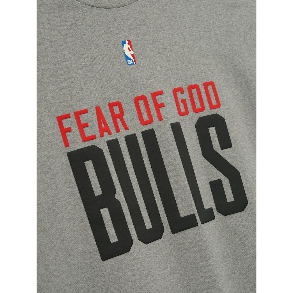 Chicago Bulls Fear of God x NBA Unisex 90s T-Shirt sale - Heather Gray discount