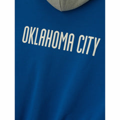Oklahoma City Thunder Fear of God x NBA Unisex Sport Hoodie - Blue/Heather Gray sale
