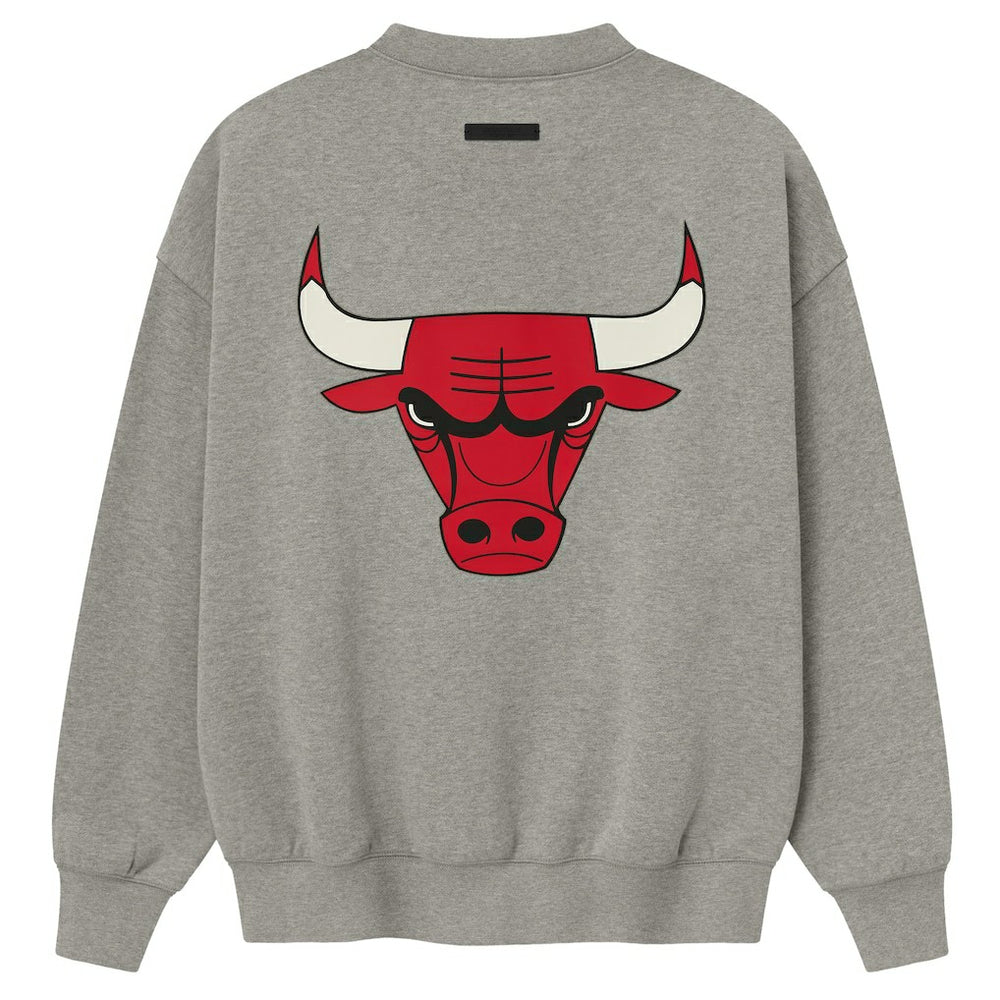 Chicago Bulls Fear of God x NBA Unisex Sport Sweatshirt - Heather Gray on sale