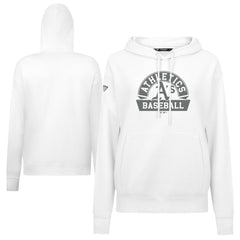 Athletics Levelwear Women's Adorn Banner Arch Hoodie - White