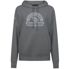 Cleveland Guardians Levelwear Women's Adorn Banner Arch Hoodie - Stone