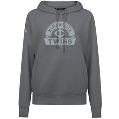 Minnesota Twins Levelwear Women's Adorn Banner Arch Hoodie - Stone