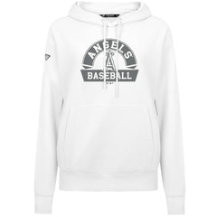 Los Angeles Angels Levelwear Women's Adorn Banner Arch Hoodie - White