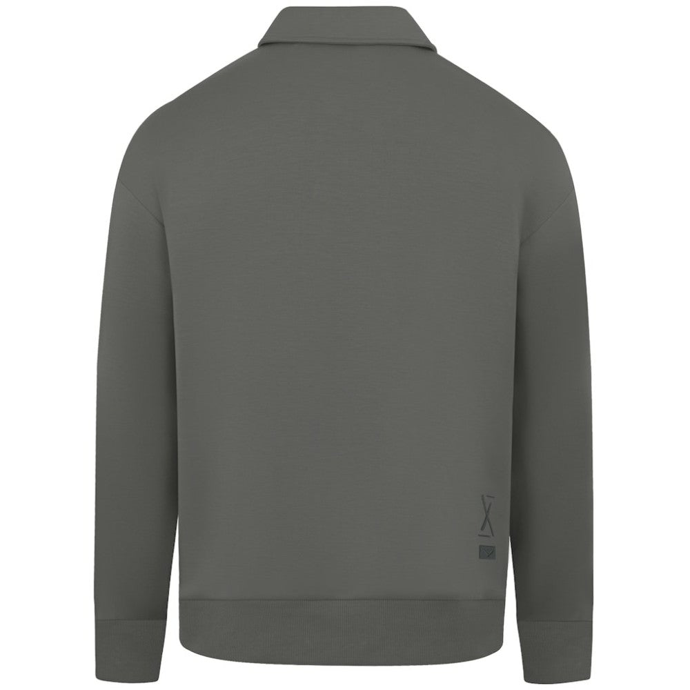 San Diego Padres Levelwear Women's Canmore Chenille Logo Quarter-Zip Top - Stone