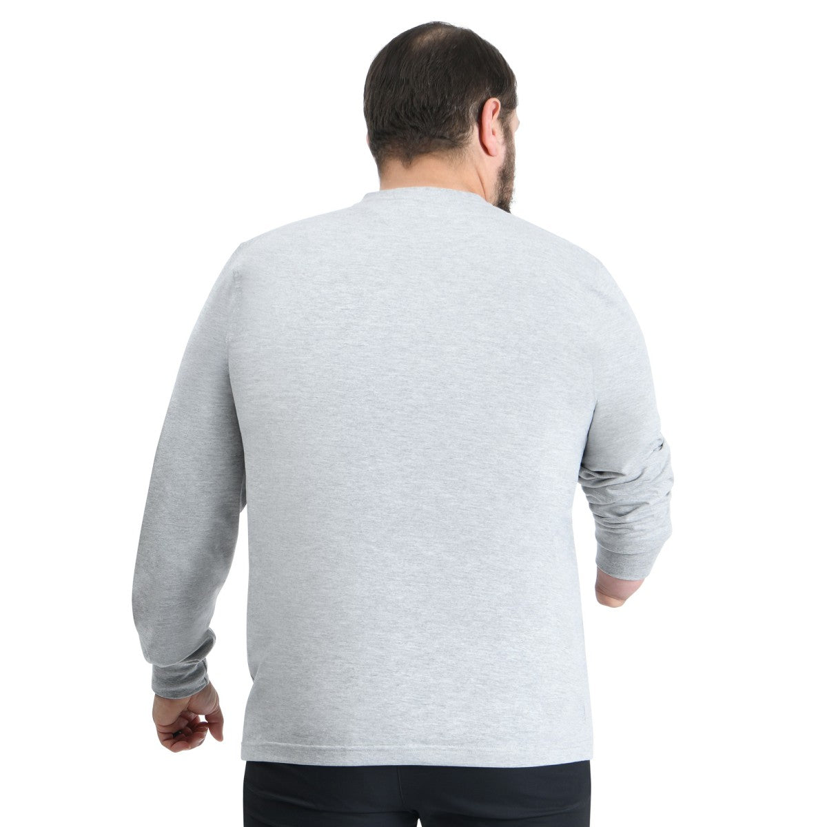 San Antonio Spurs G-III Sports by Carl Banks Adaptive Printed Mesh Effect Long Sleeve T-Shirt - Gray discount