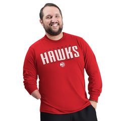 Atlanta Hawks G-III Sports by Carl Banks Adaptive Printed Mesh Effect Long Sleeve T-Shirt - Red discount
