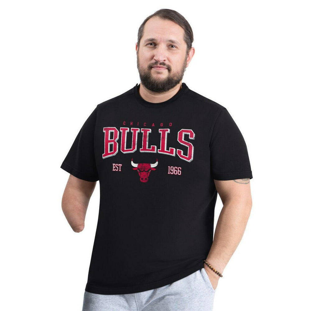 Chicago Bulls G-III Sports by Carl Banks Adaptive Classic Team Spirit Short Sleeve T-Shirt sale - Black cheap