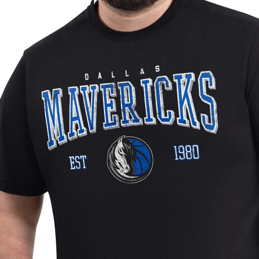 Dallas Mavericks G-III Sports by Carl Banks Adaptive Classic Team Spirit Short Sleeve T-Shirt sale - Black outlet