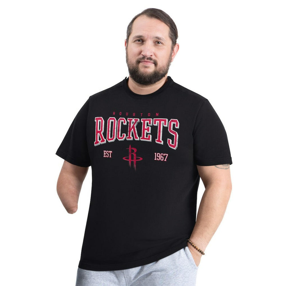 Houston Rockets G-III Sports by Carl Banks Adaptive Classic Team Spirit Short Sleeve T-Shirt - Black outlet