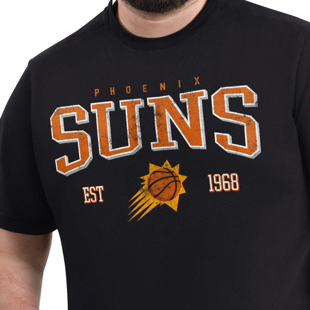 Phoenix Suns G-III Sports by Carl Banks Adaptive Classic Team Spirit Short Sleeve T-Shirt - Black cheap
