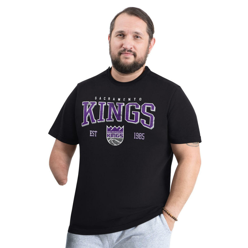 Sacramento Kings G-III Sports by Carl Banks Adaptive Classic Team Spirit Short Sleeve T-Shirt - Black online