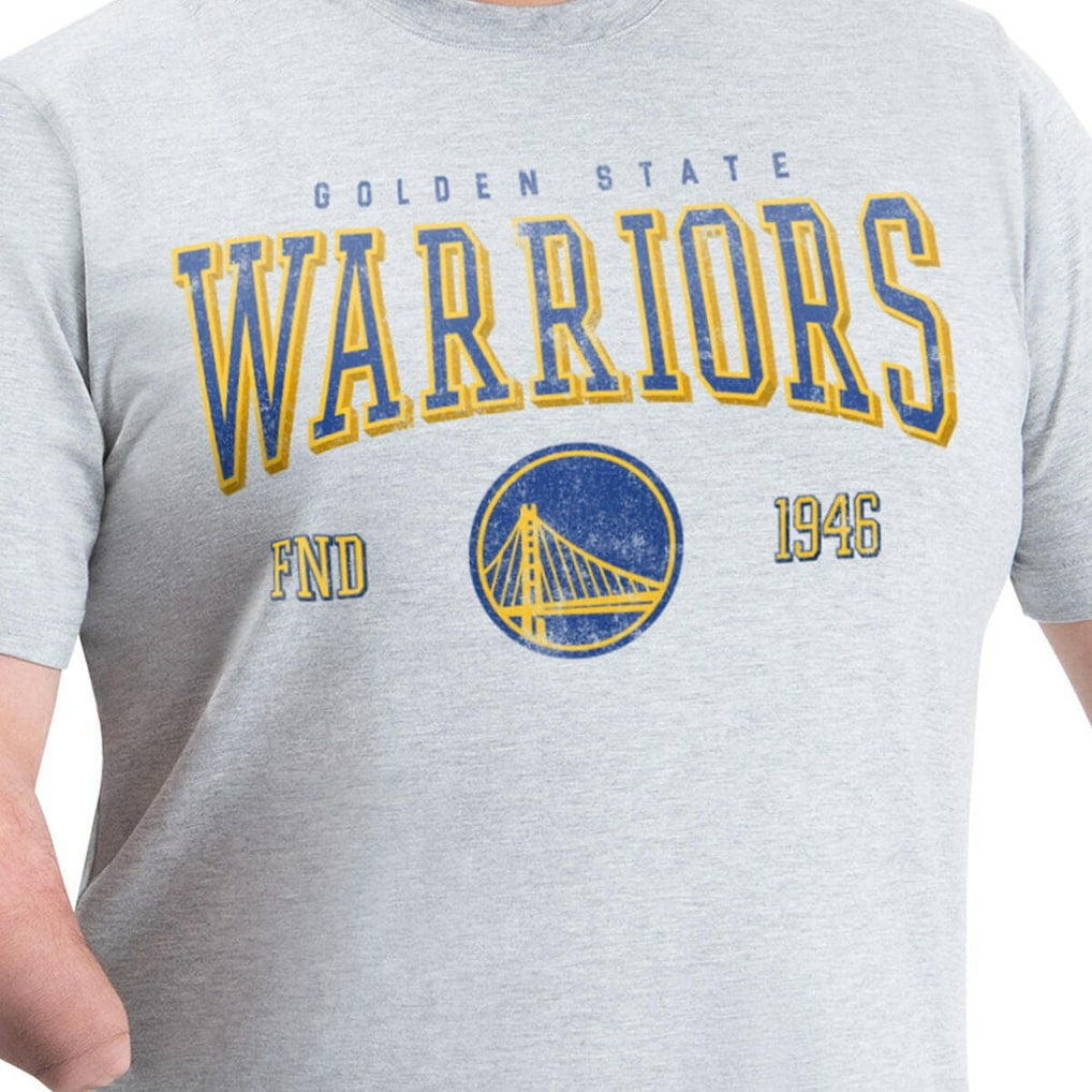 Golden State Warriors G-III Sports by Carl Banks Adaptive Classic Team Spirit Short Sleeve T-Shirt sale - Gray online