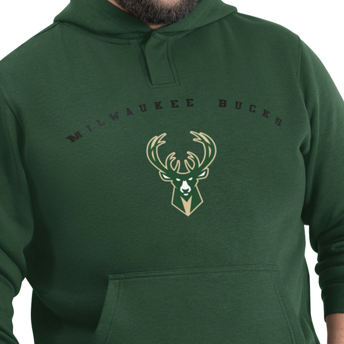 Milwaukee Bucks G-III Sports by Carl Banks Adaptive Team Arc Fleece Hoodie - Green on sale