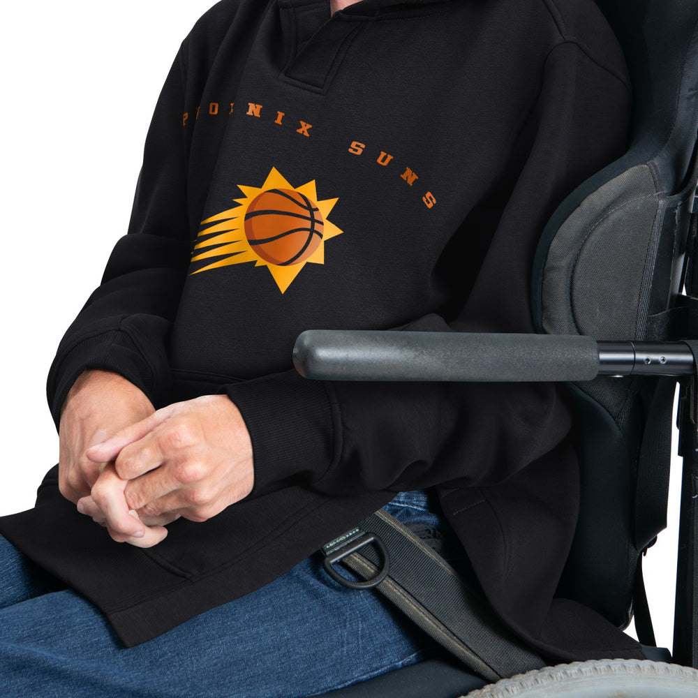 Phoenix Suns G-III Sports by Carl Banks Adaptive Team Arc Fleece Hoodie - Black discount
