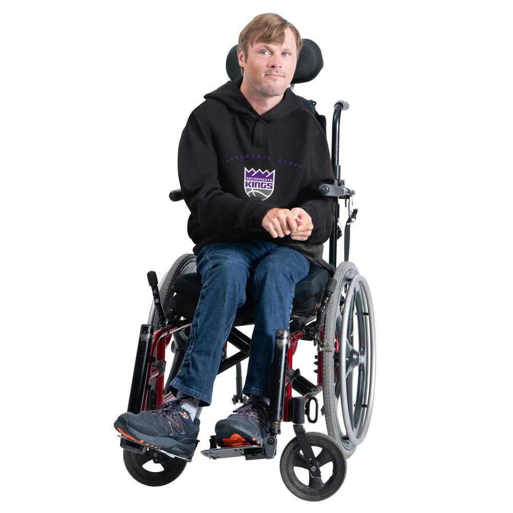 Sacramento Kings G-III Sports by Carl Banks Adaptive Team Arc Fleece Hoodie - Black sale