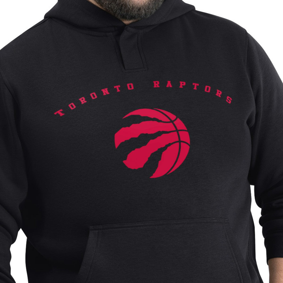 Toronto Raptors G-III Sports by Carl Banks Adaptive Team Arc Fleece Hoodie - Black for sale