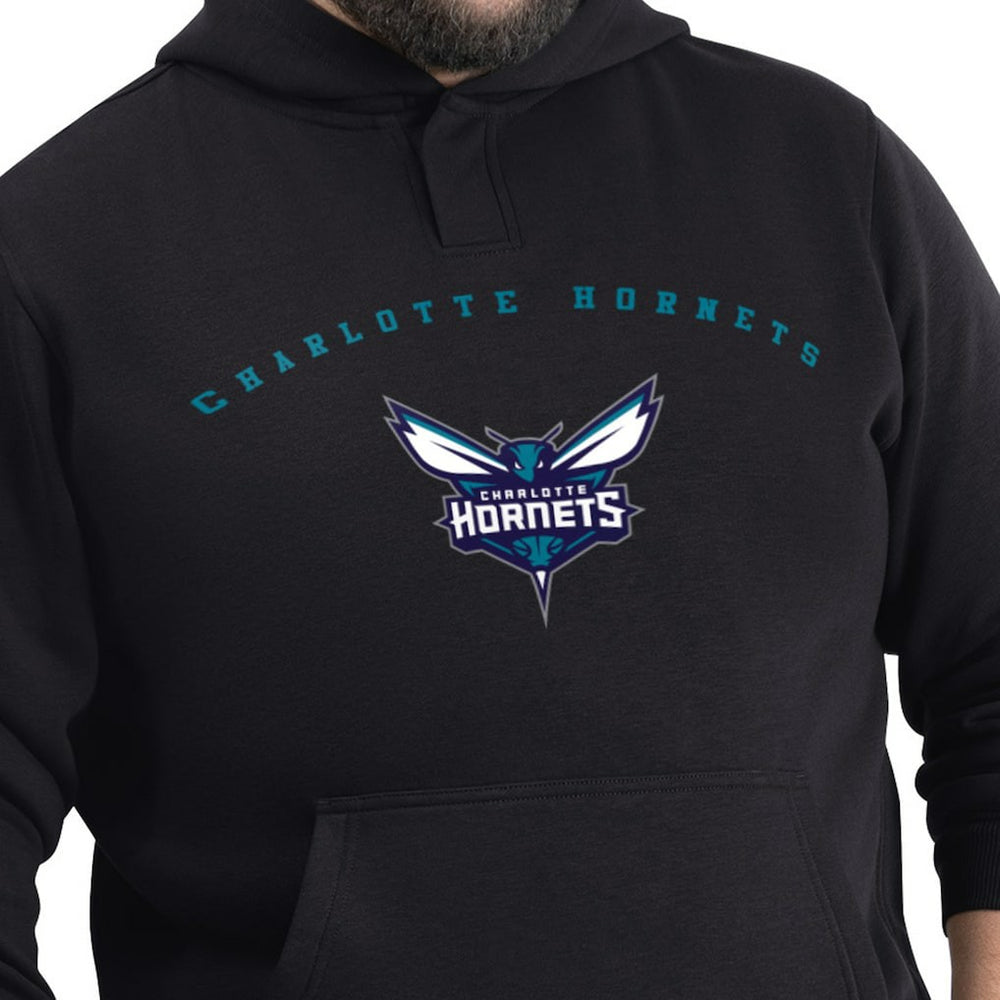 Charlotte Hornets G-III Sports by Carl Banks Adaptive Team Arc Fleece Hoodie - Black discount