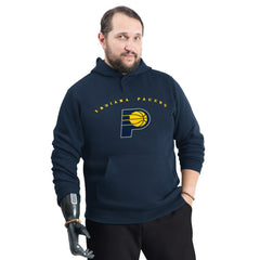 Indiana Pacers G-III Sports by Carl Banks Adaptive Team Arc Fleece Hoodie - Navy online