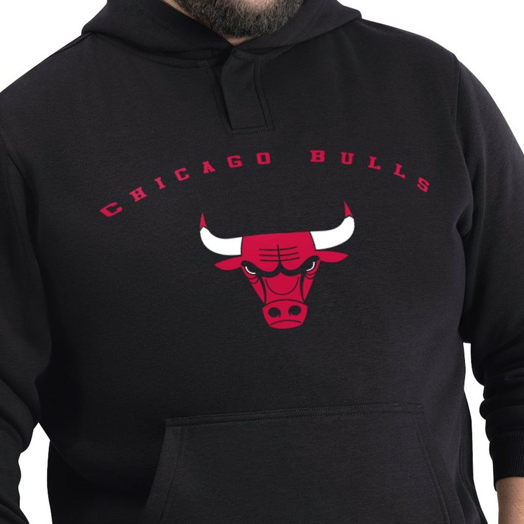 Chicago Bulls G-III Sports by Carl Banks Adaptive Team Arc Fleece Hoodie sale - Black for sale
