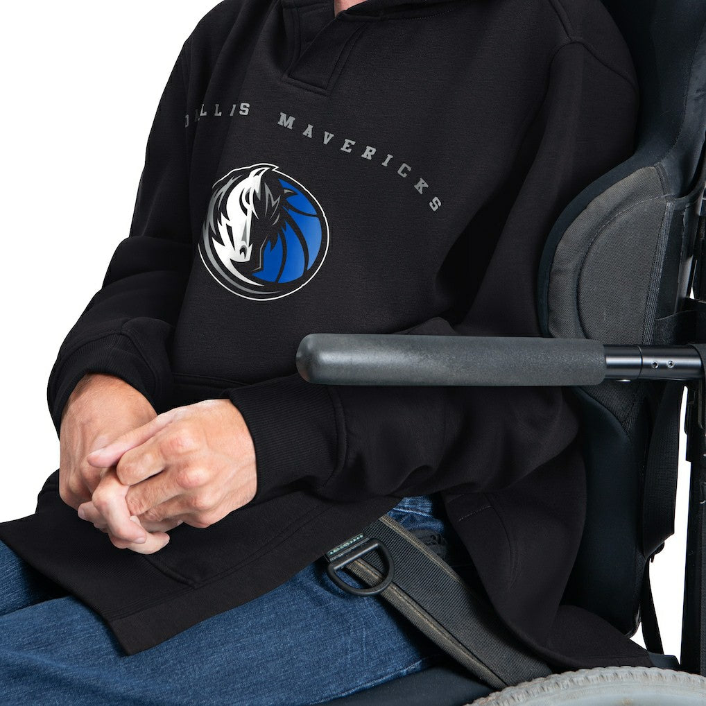 Dallas Mavericks G-III Sports by Carl Banks Adaptive Team Arc Fleece Hoodie sale - Black online