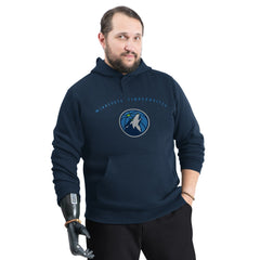 Minnesota Timberwolves G-III Sports by Carl Banks Adaptive Team Arc Fleece Hoodie - Navy online