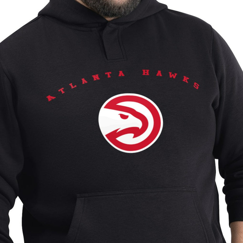 Atlanta Hawks G-III Sports by Carl Banks Adaptive Team Arc Fleece Hoodie - Black sale