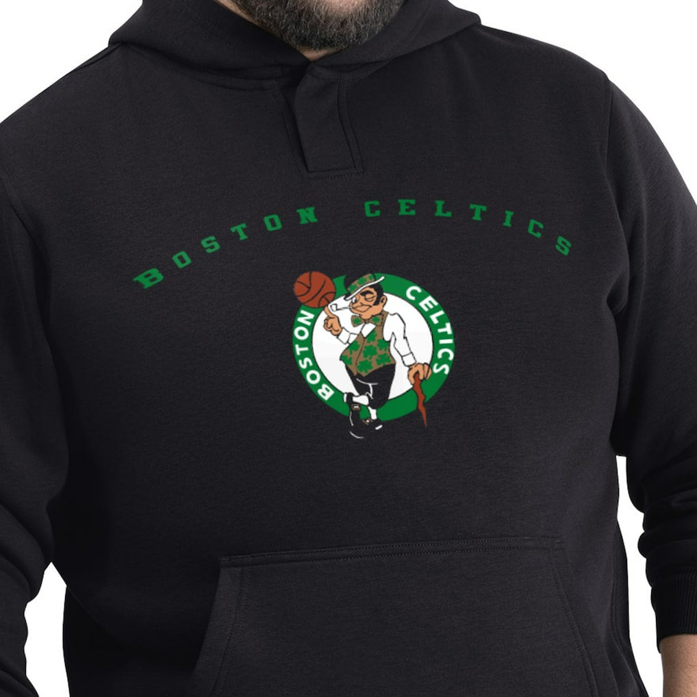 Boston Celtics G-III Sports by Carl Banks Adaptive Team Arc Fleece Hoodie - Black for sale