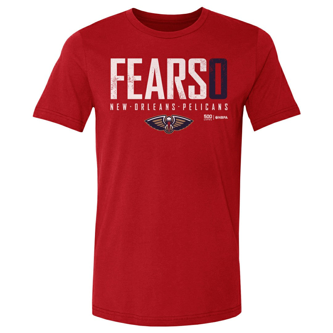 Jeremiah Fears New Orleans Pelicans 500 Level Elite T-Shirt - Red on sale