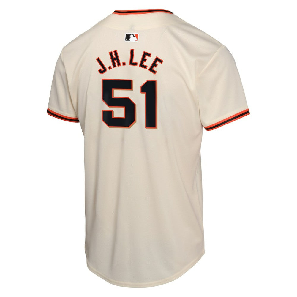 Jung Hoo Lee San Francisco Giants Youth Home Player Game Jersey - Cream | Nike