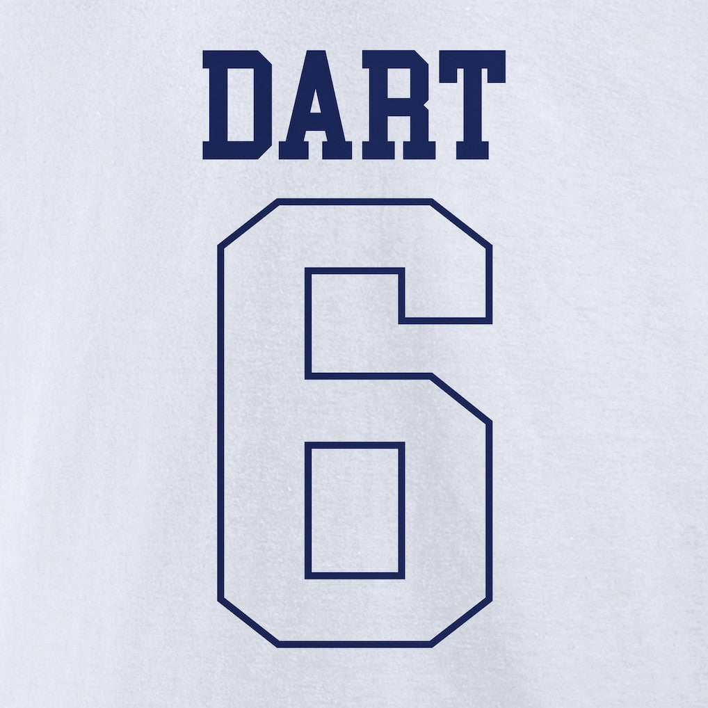Jaxson Dart New York Giants Tonal Name & Number T-Shirt - White sale