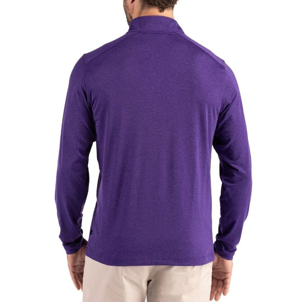 Baltimore Ravens Cutter & Buck Coastline Epic Comfort Recycled Quarter-Zip Pullover - Purple discount