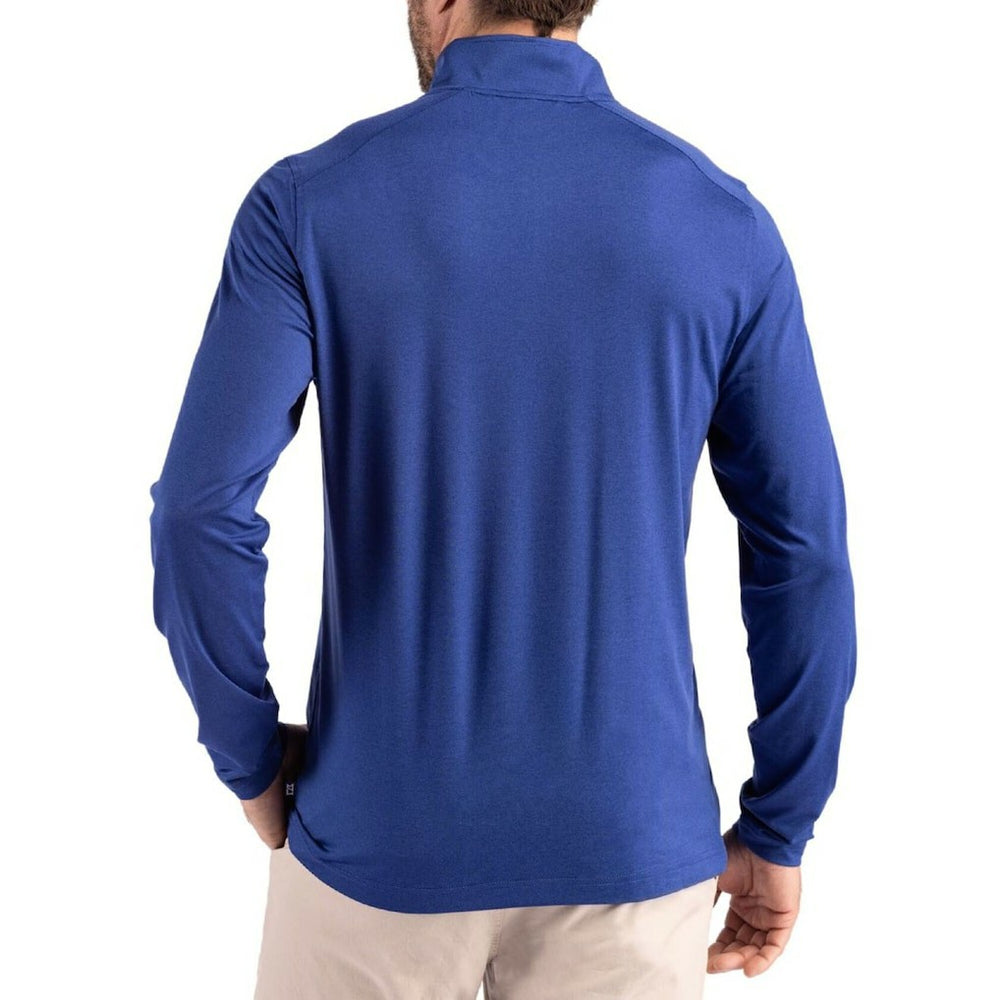 Buffalo Bills Cutter & Buck Coastline Epic Comfort Recycled Quarter-Zip Pullover - Royal cheap