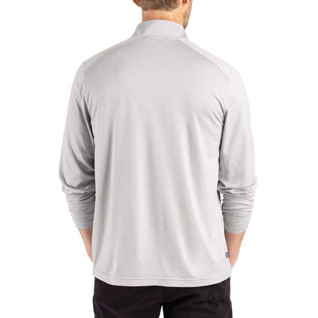 Houston Texans Cutter & Buck Coastline Epic Comfort Recycled Quarter-Zip Pullover - Gray discount