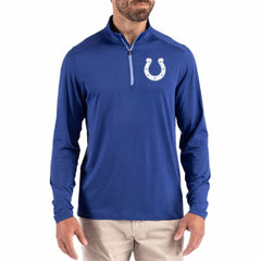 Indianapolis Colts Cutter & Buck Coastline Epic Comfort Recycled Quarter-Zip Pullover - Royal discount