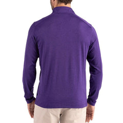 Minnesota Vikings Cutter & Buck Coastline Epic Comfort Recycled Quarter-Zip Pullover - Purple cheap