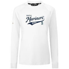 Seattle Mariners Levelwear Women's Slender Glide T-Shirt - White