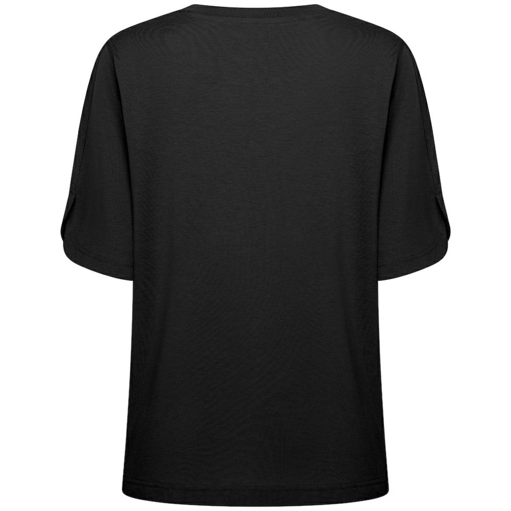 Toronto Blue Jays Levelwear Women's Bloom Sizzle T-Shirt - Black