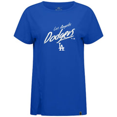 Los Angeles Dodgers Levelwear Women's Influx Sizzle T-Shirt - Royal