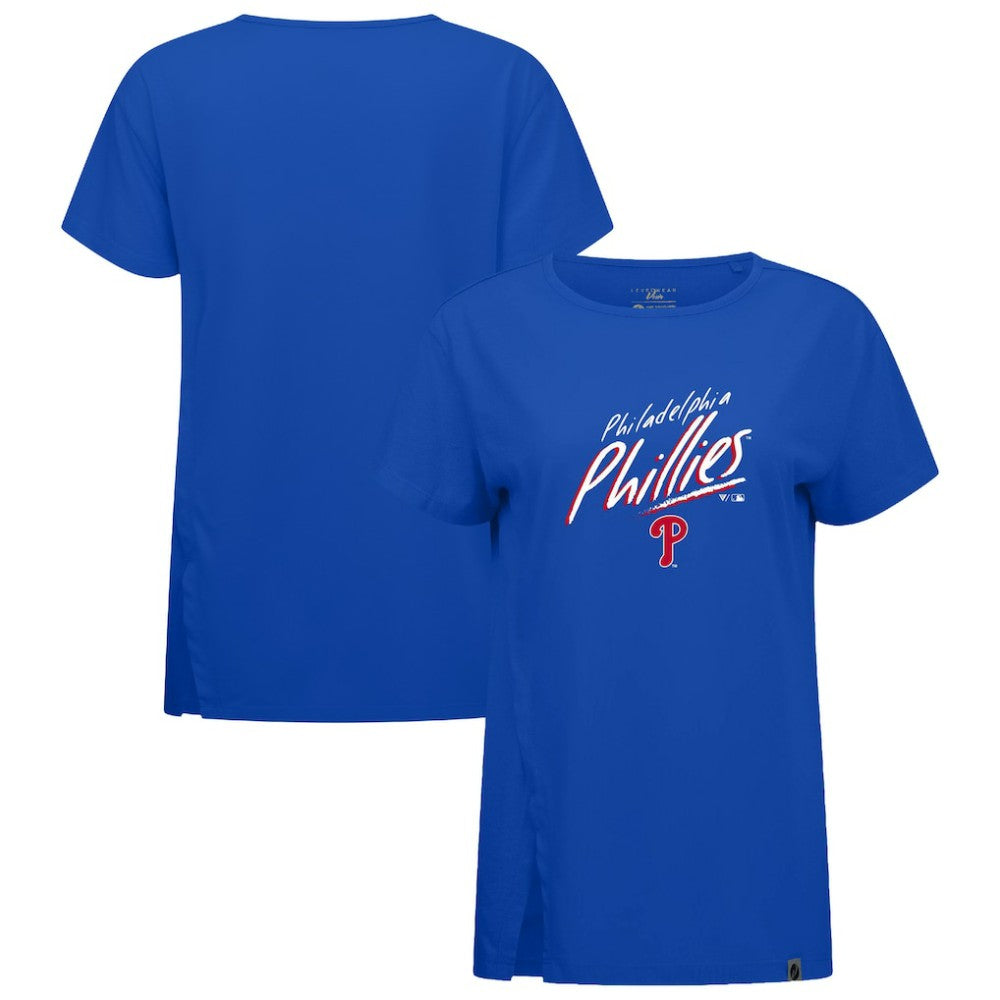 Philadelphia Phillies Levelwear Women's Influx Sizzle T-Shirt - Royal